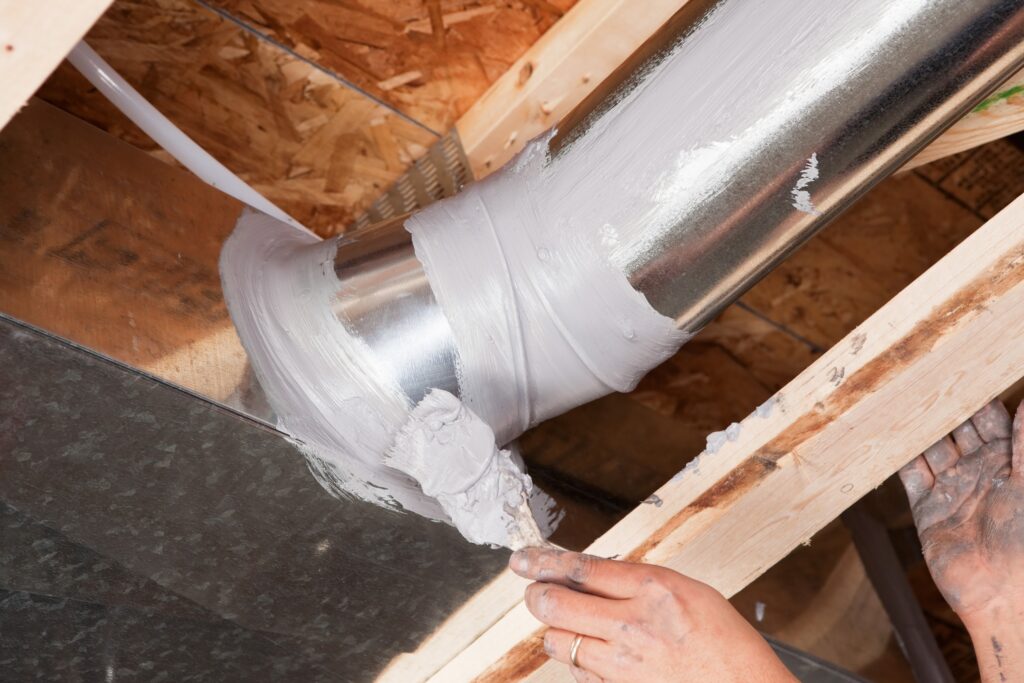 Ductwork sealing
